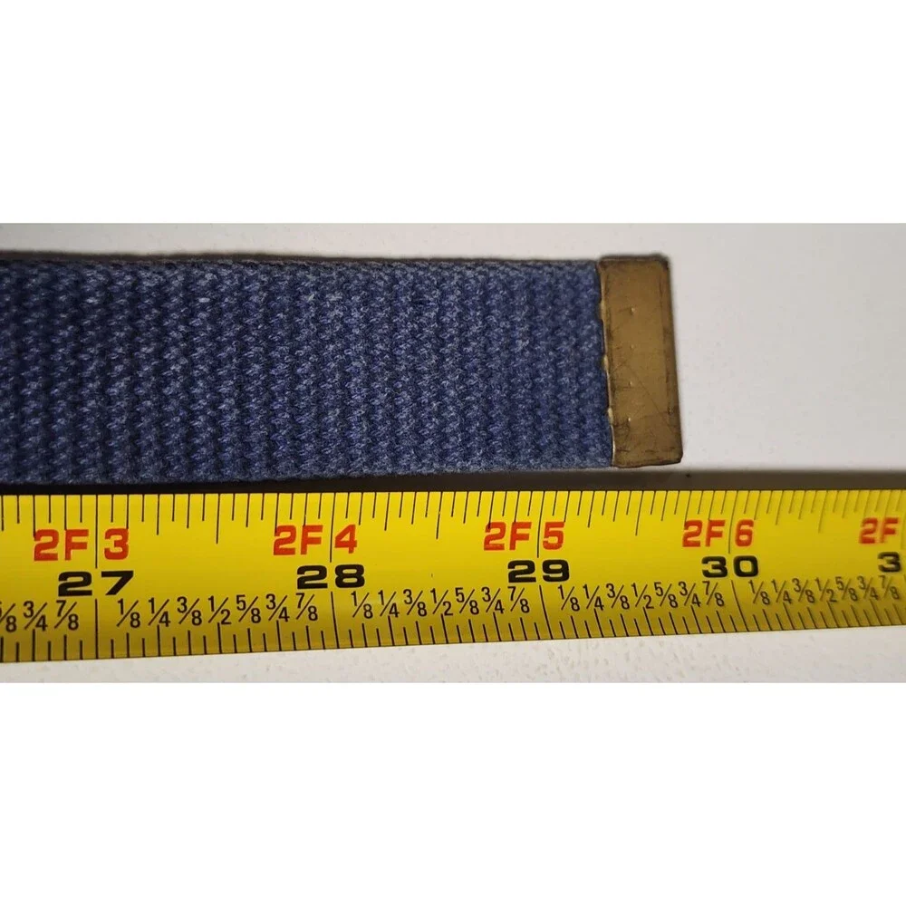 Boy Scouts of America Cub Blue Web Belt Gray Wolf Buckle Metal Sliding Badges